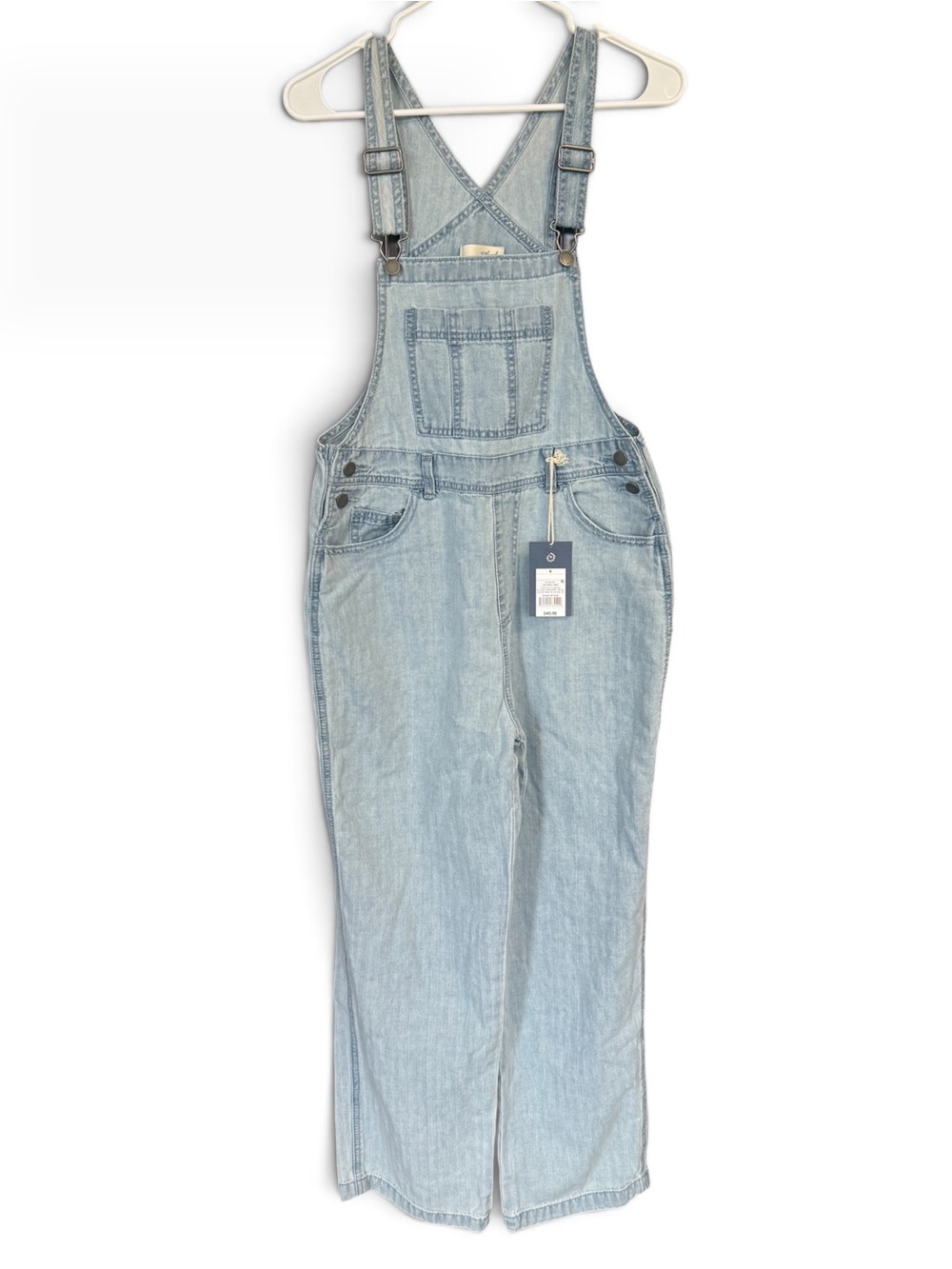 NWT Universal Threads Size 4 Wash Denim Overalls - Women